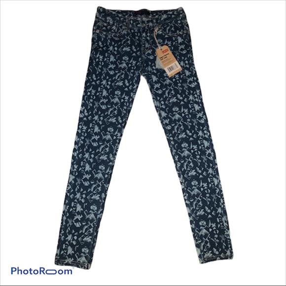 NWT GIRLS LEVIS SUPER SKINNY KNIT JEAN - Picture 3 of 5